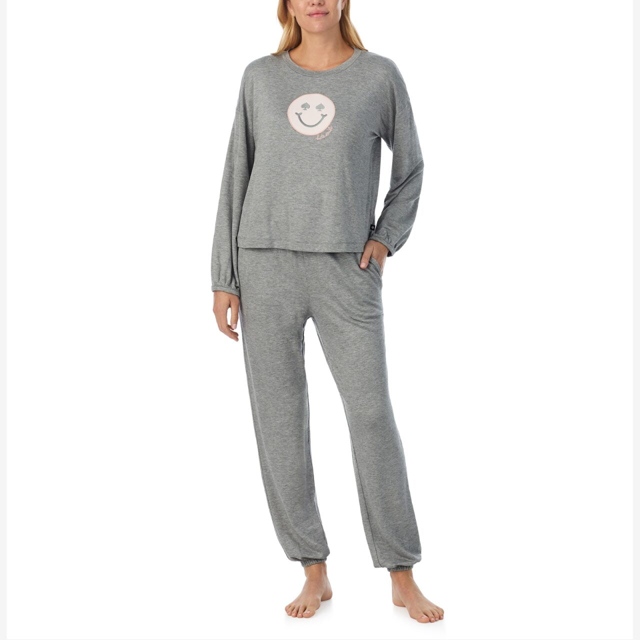 Kate Spade Un-brushed French Terry L/S Pullover Set
