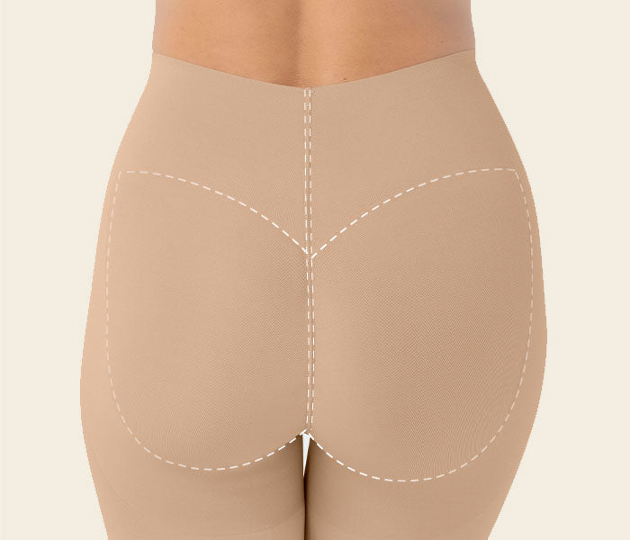Leonisa Invisilift Seamless Butt Lifter Shaper Short