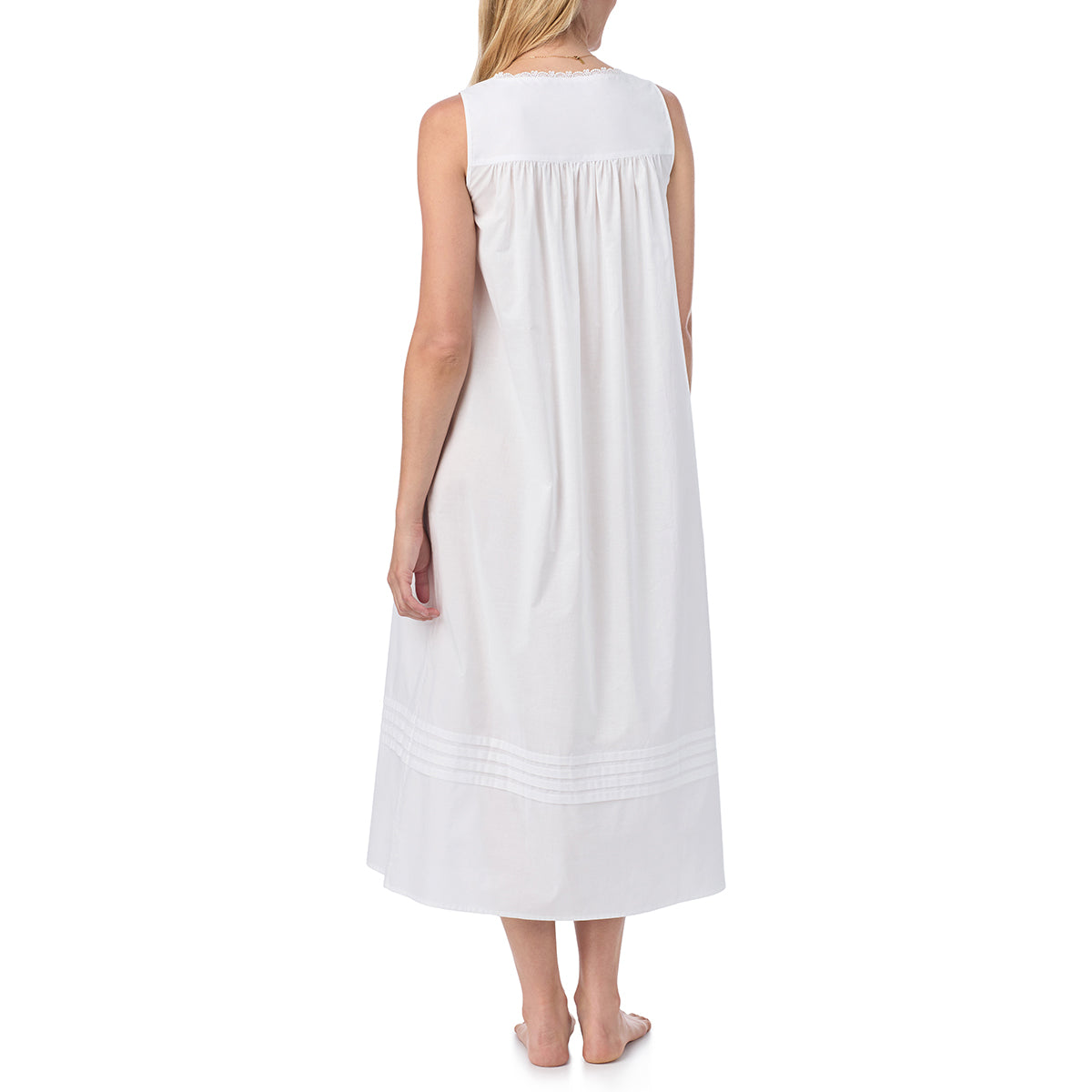 Eileen West "Eileen" Cotton Lawn S/L Nightgown
