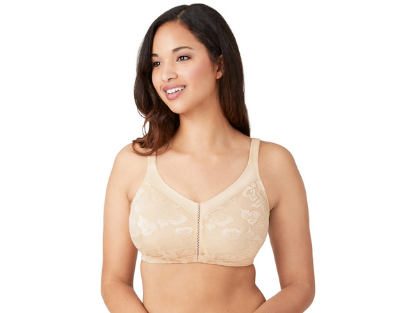Wacoal Nylon Non Padded Lacy Sexy Bralette -852191 - Nude (32)