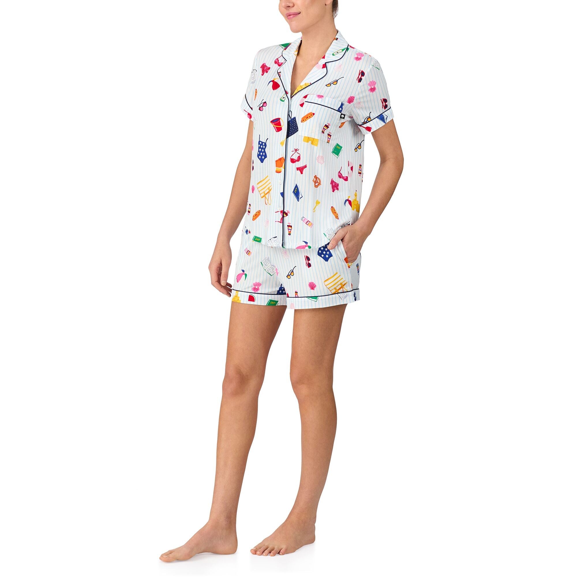 Kate Spade S/S Boxer PJ Set