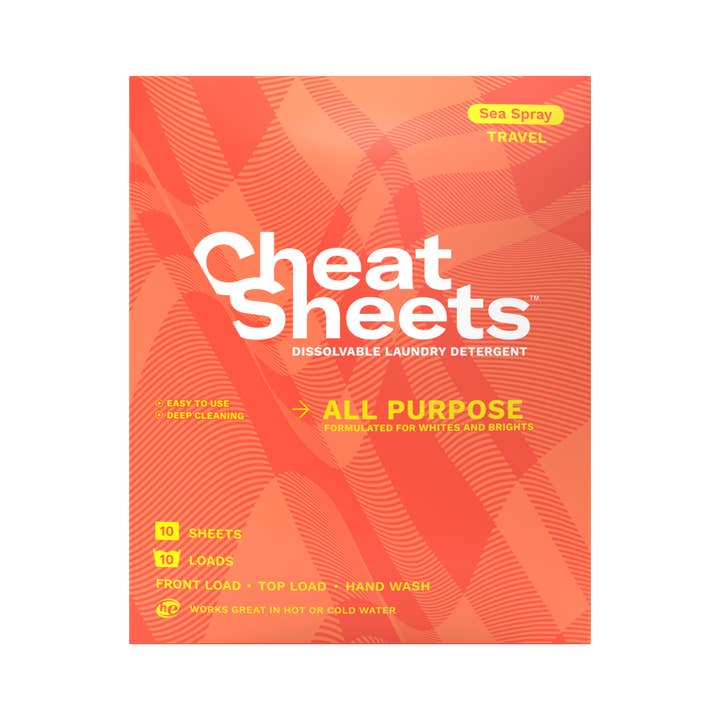 Cheat Sheets All Purpose Travel 10 Pack-Sea Spray