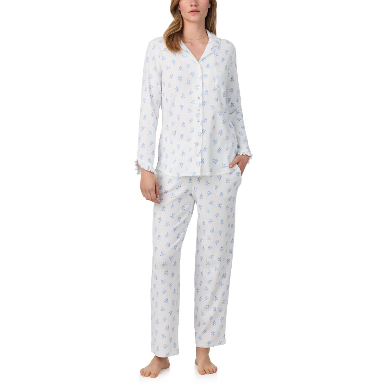 Eileen West Lily Reverie Cotton Pointelle PJ Set