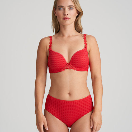 Marie Jo Avero Convertible Plunge T-Shirt Bra - Scarlet