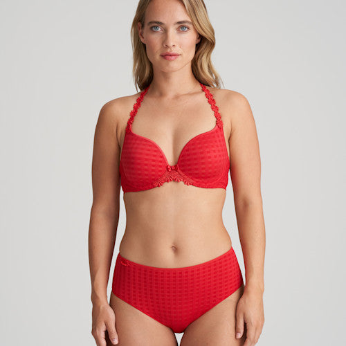 Marie Jo Avero Convertible Plunge T-Shirt Bra - Scarlet