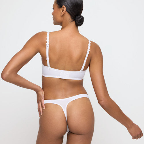 Marie Jo Tom white t-shirt bra