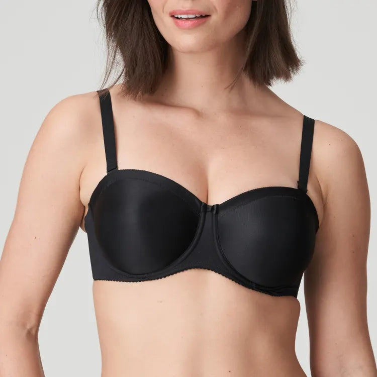 Satin Strapless Bra