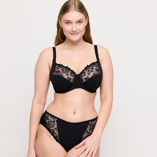 Prima Donna Deauville Underwire Bra - F, G, H Cup - Black
