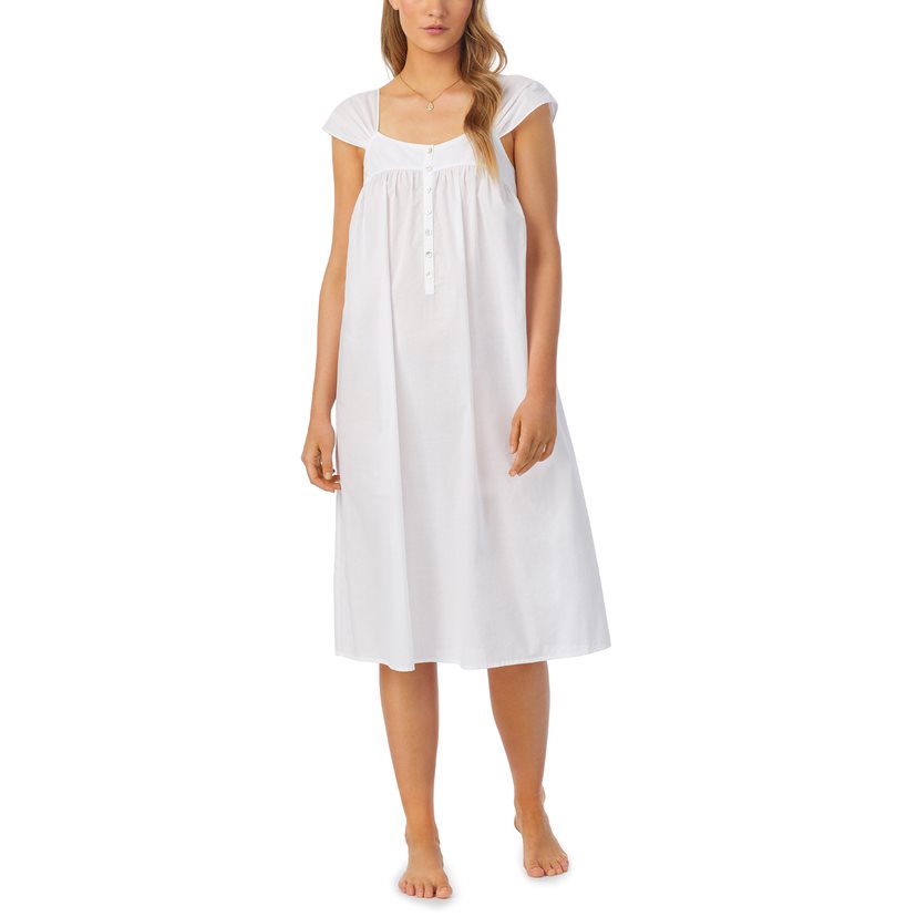Eileen West 100% Cotton Lawn Woven S/L Modern Gown