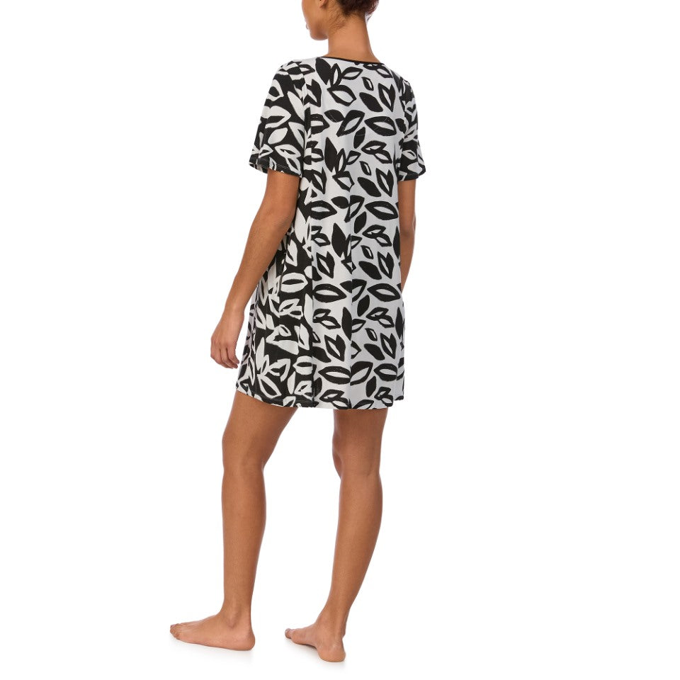 Donna Karan Sleep 34.5" Short Sleeve Sleepshirt