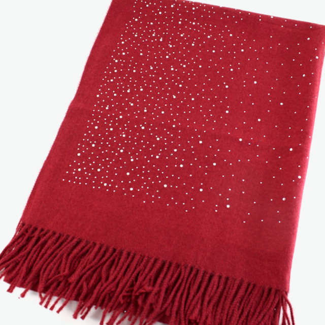 Pretty Persuasions Mischa Rhinestones Embellishment Scarf