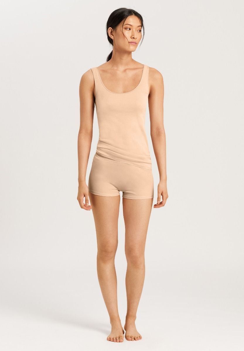Hanro Cotton Seamless Boyleg Panty