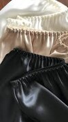 luxurious bias cut satin half slip skirt