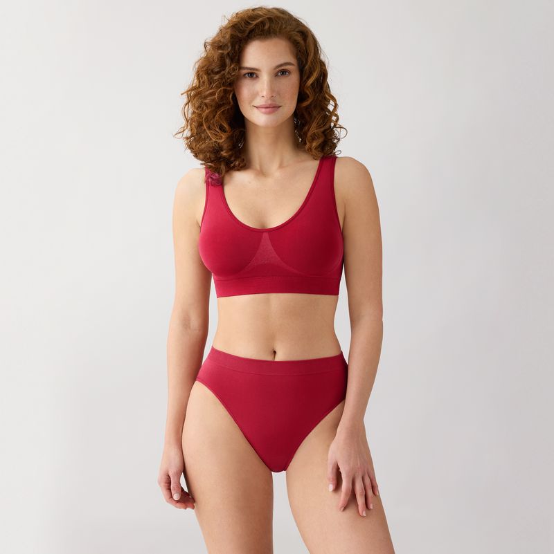 Wacoal B-Smooth Soft Cup Bra - Regina Red