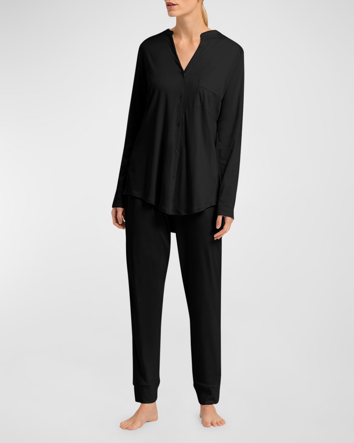 Hanro Pure Essence L/S PJ Set