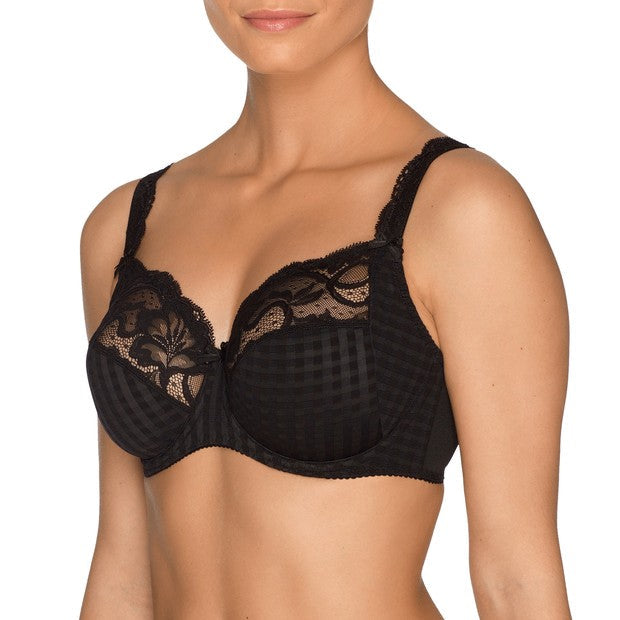 PrimaDonna Madison Full Underwire Bra - F, G, H Cup - Black