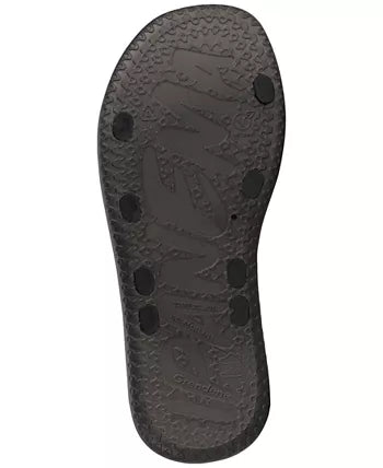 pvc sole sandal black