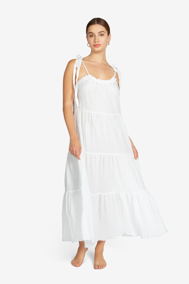 robin piccone fiona long line dress