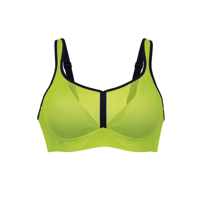 seamlessly shaped double layered cups bra