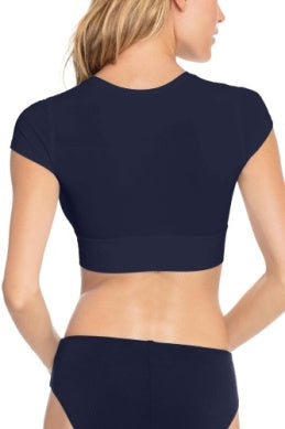 Robin Piccone Ava Knot Front Tee Bikini Top