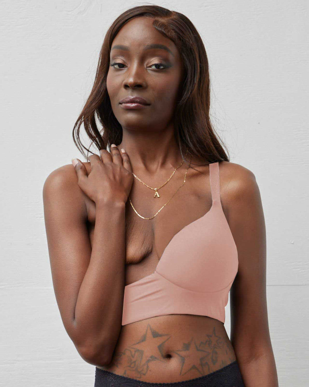 single adjustable strap bra
