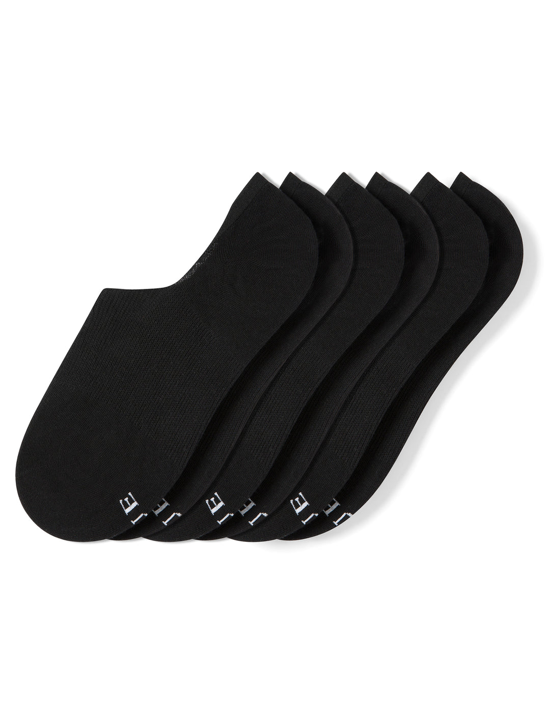 Hue Cotton No Show Arch Hug Sock 3 Pair Pack