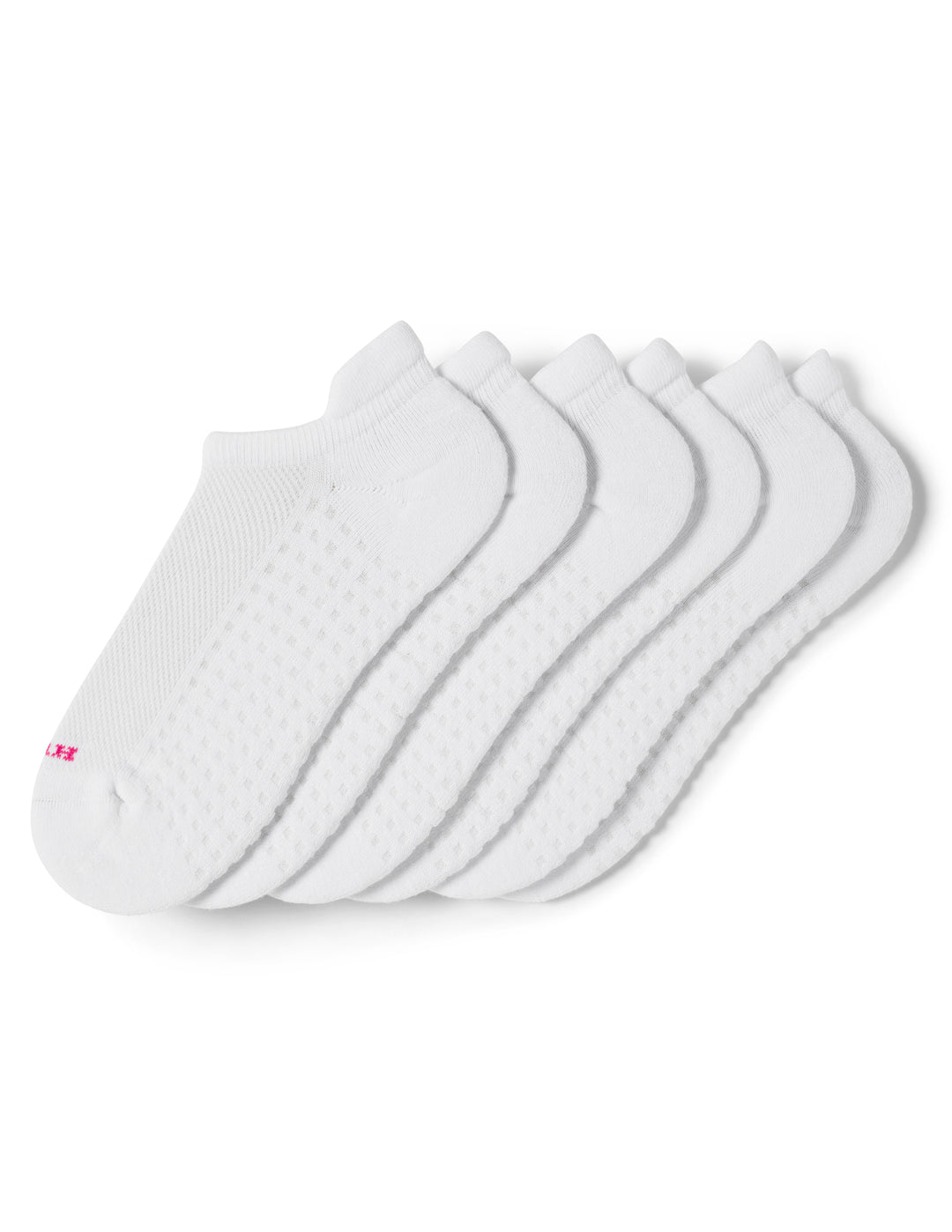 Hue Air Cushion Tab Back No Show Sock 3 Pair Pack