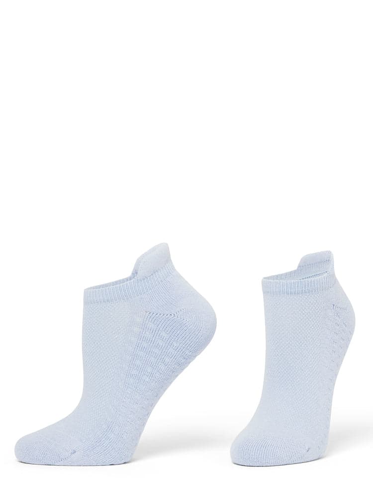 Hue Air Cushion Tab Back No Show Sock 3 Pair Pack - Watermelon