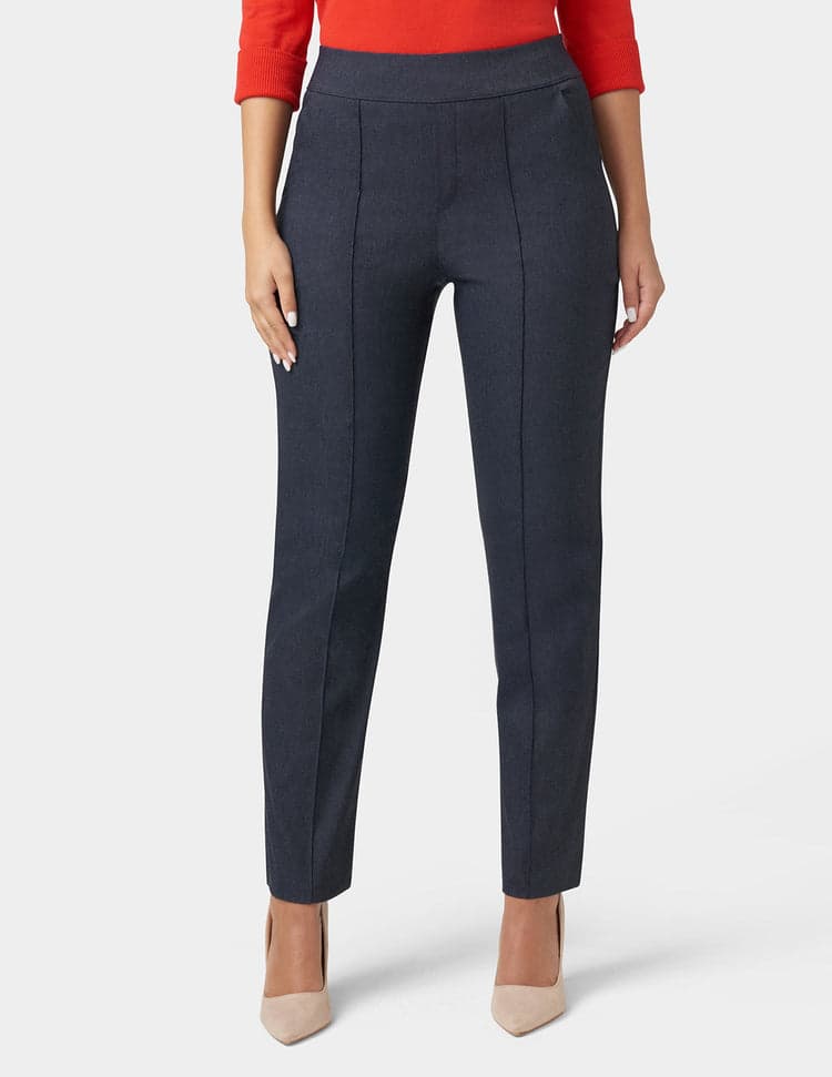 Hue Denim Pull-On Trousers
