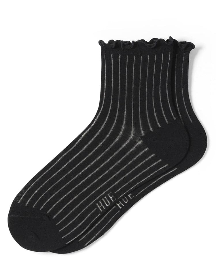 Hue Sheer Rib Anklet