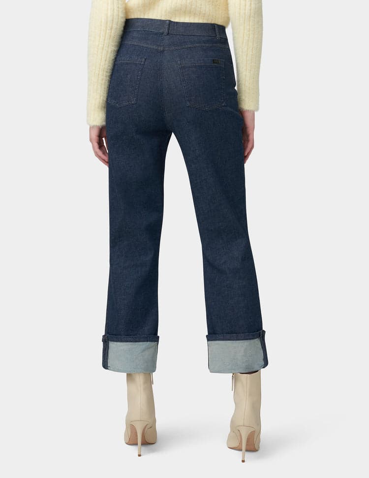 Hue Cuffed Denim Skimmer
