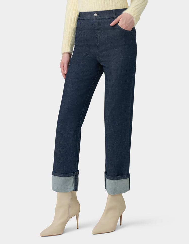 Hue Cuffed Denim Skimmer