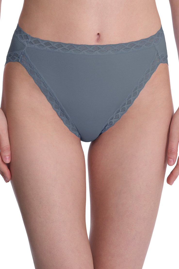 Natori Bliss Cotton French Cut Panty - Country Blue