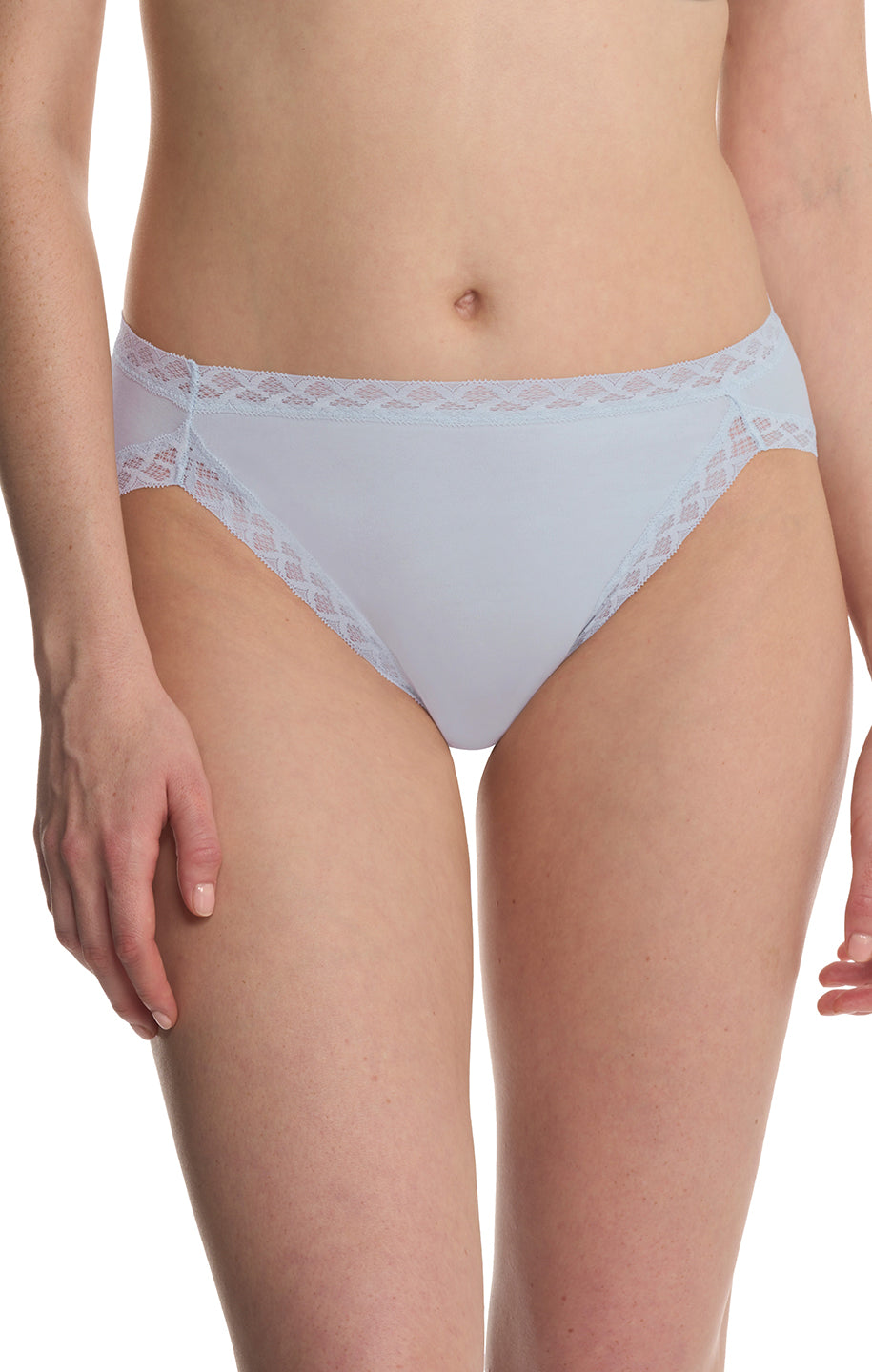 Natori Bliss Cotton French Cut Panty - Blue Meadow