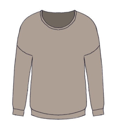 Aspen Dream Cozy Long Sleeve Crew Neck Top
