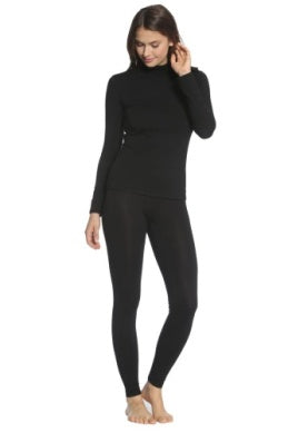 B.UP Beyond The Basics L/S Mock Neck Tee