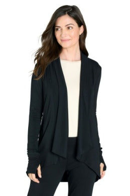 B.Up Laguna L/S Draped Cardigan