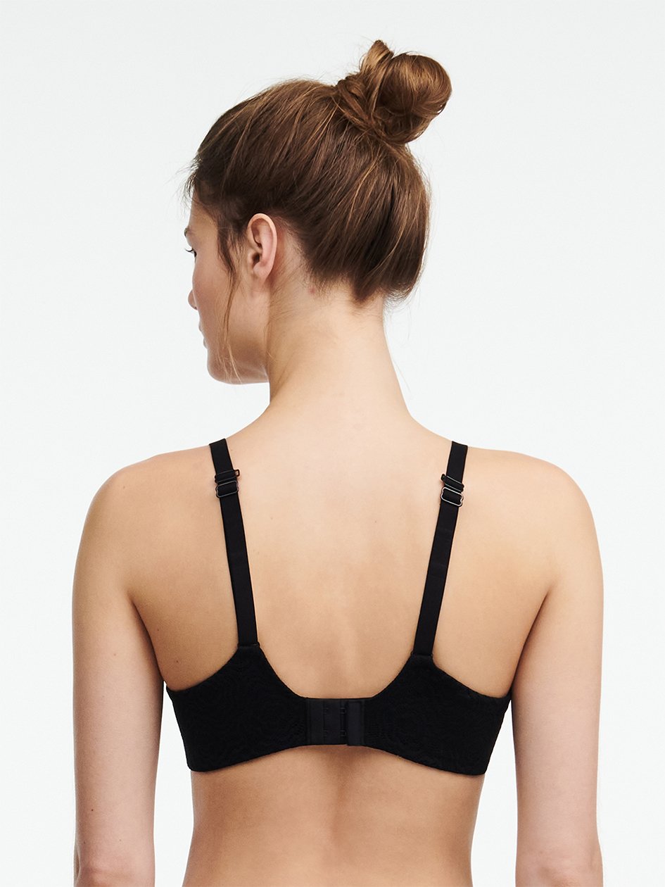 Chantelle lace-trimmed T-shirt bra 