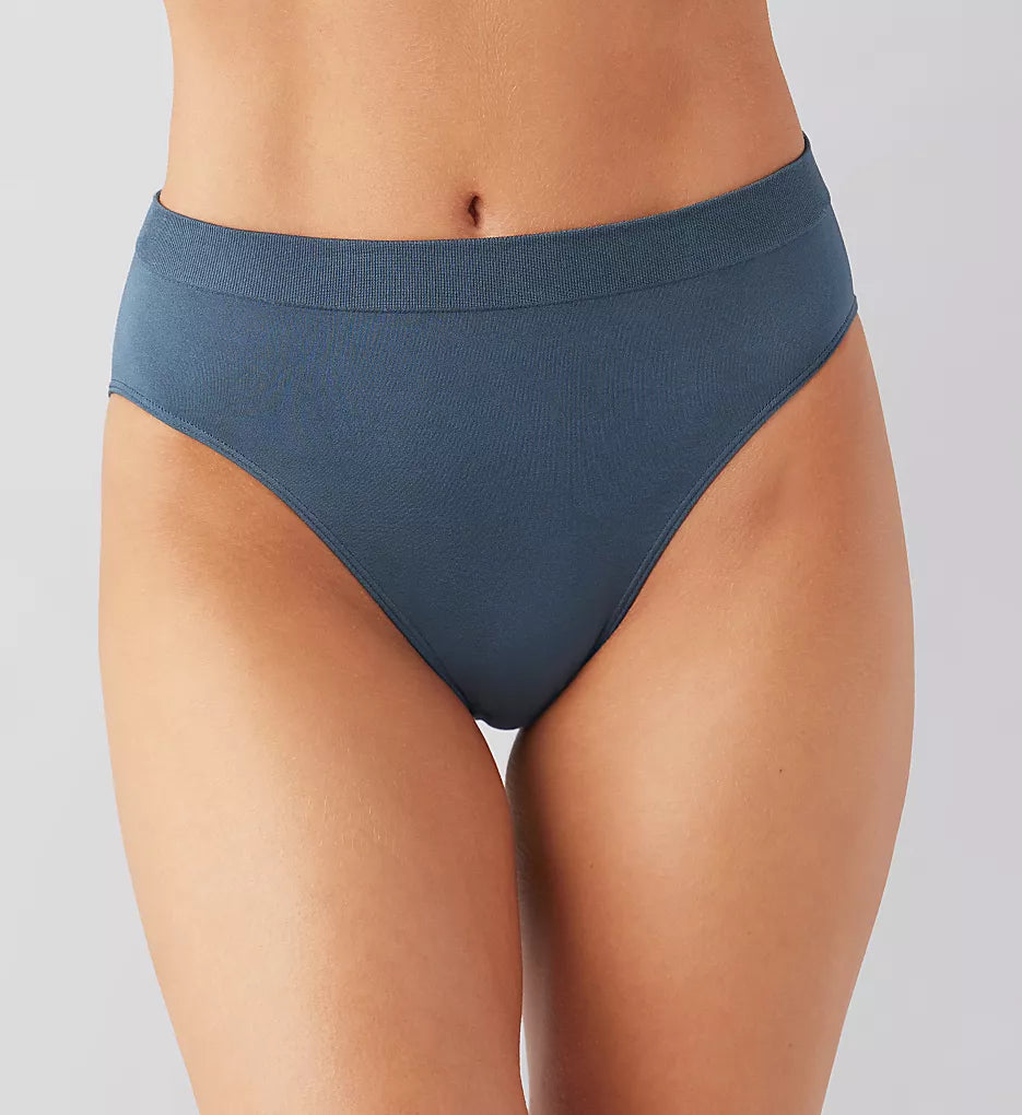 Wacoal B-Smooth Seamless Hi-Cut Brief - Dark Slate