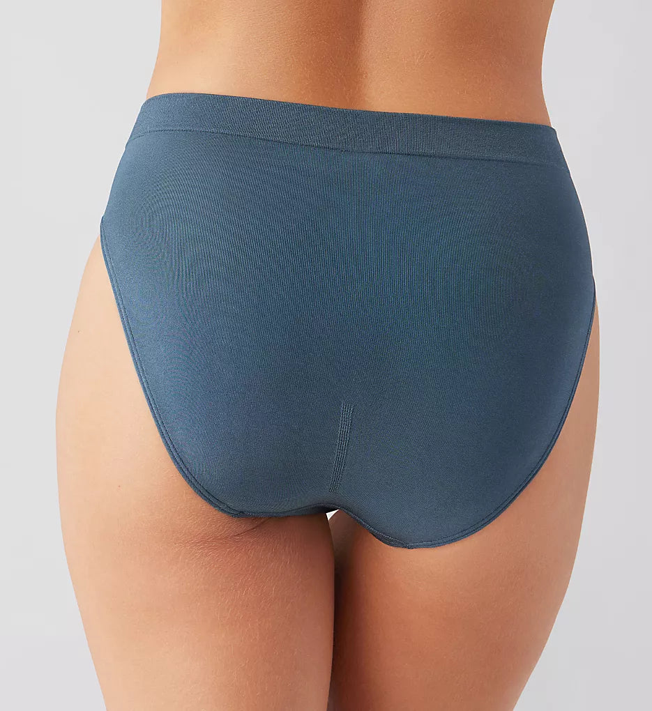 Wacoal B-Smooth Seamless Hi-Cut Brief - Dark Slate