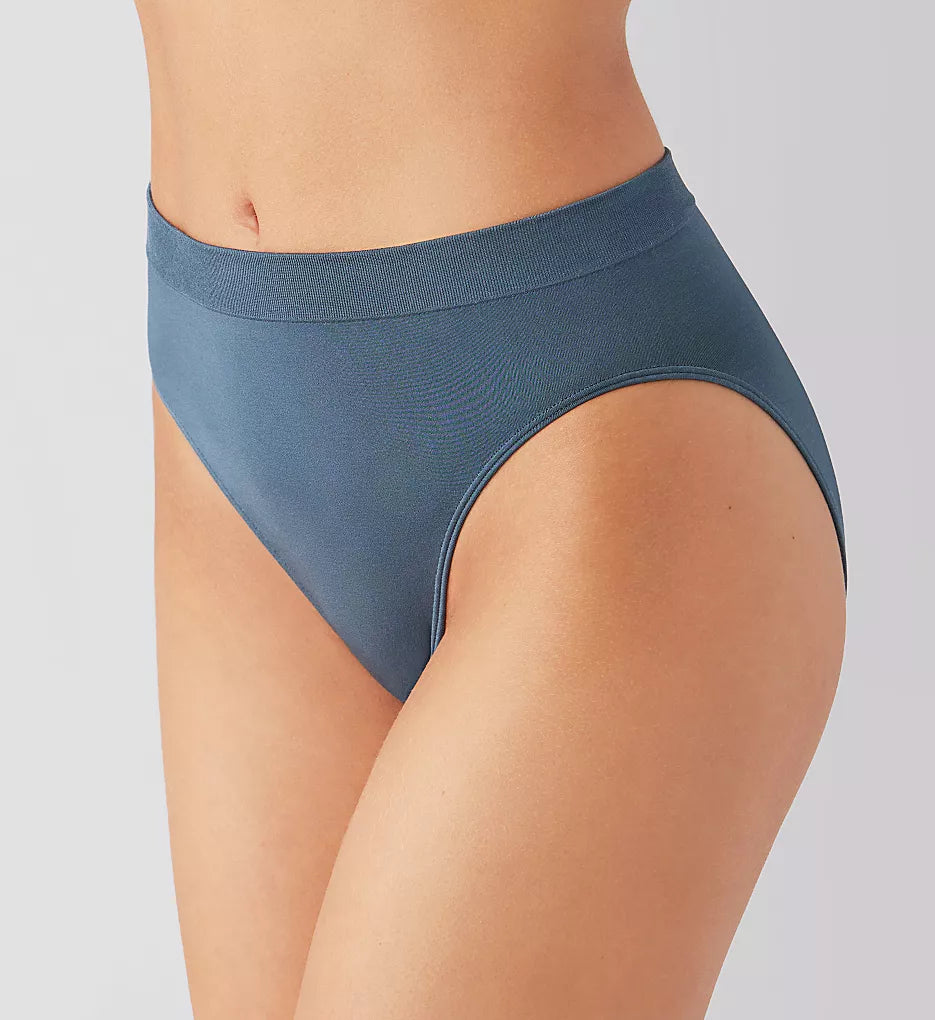 Wacoal B-Smooth Seamless Hi-Cut Brief - Dark Slate