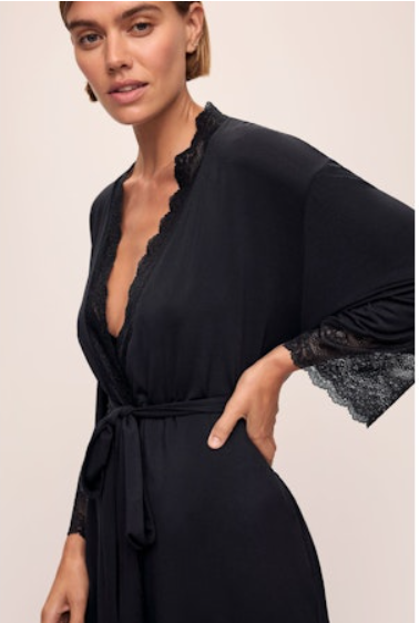 Eberjey Lara Short Robe