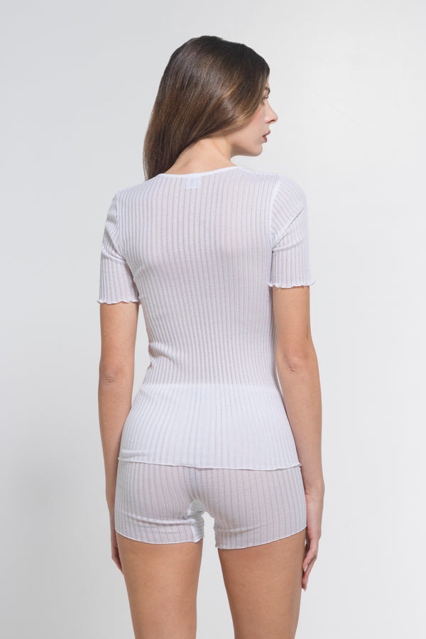 white filo scozia ribbed boxer small