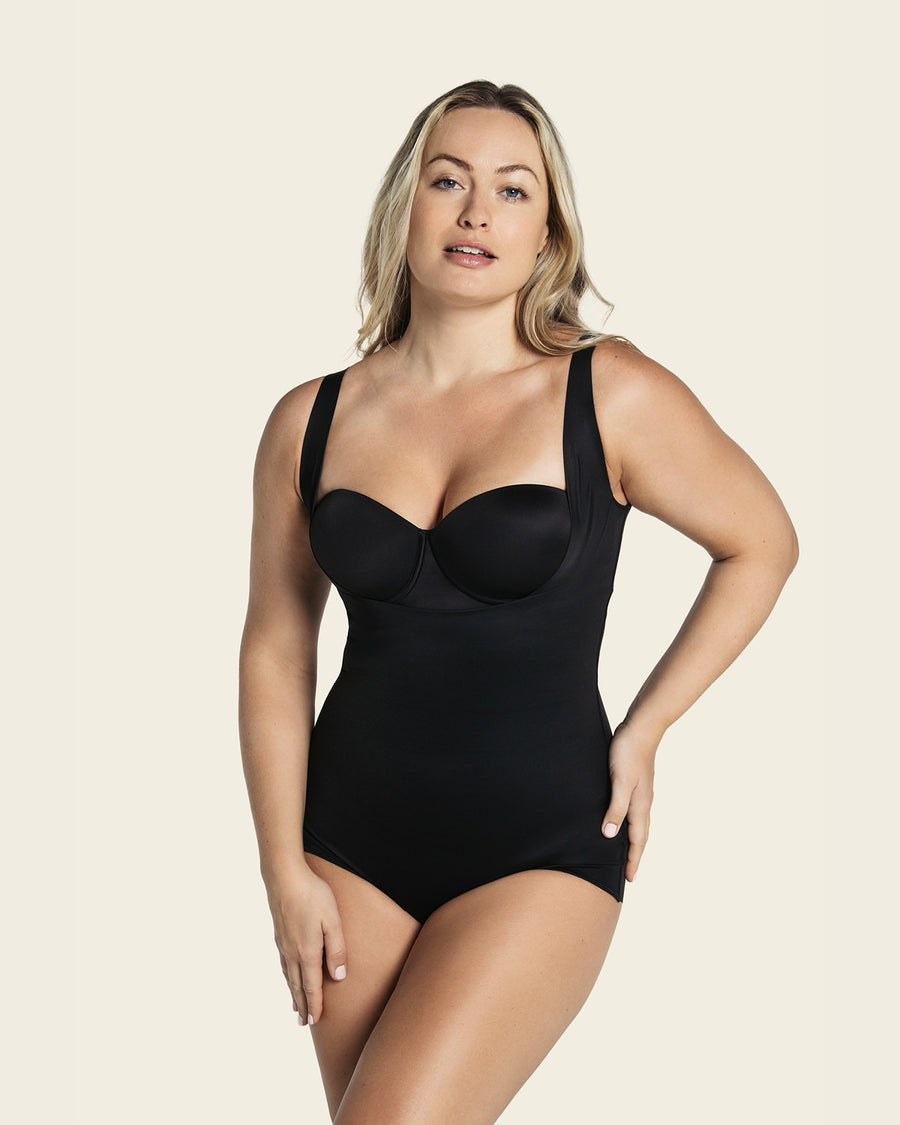 Leonisa Plunge Back Classic Sculpting Body Shaper