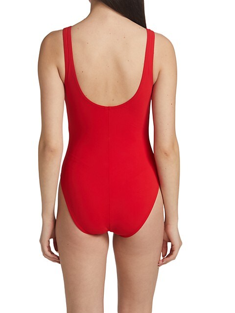 Karla Colletto Lucy V-Neck One Piece (6777220431937)