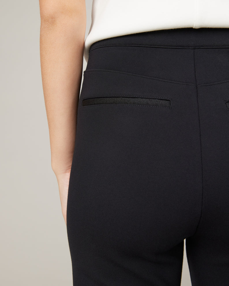 Pulls on with no zipper Flare pant