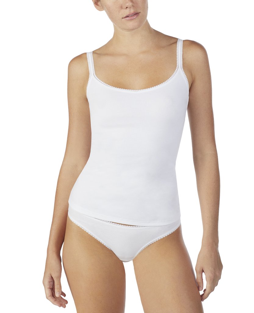 On Gossamer Cabana White Cotton Camisole