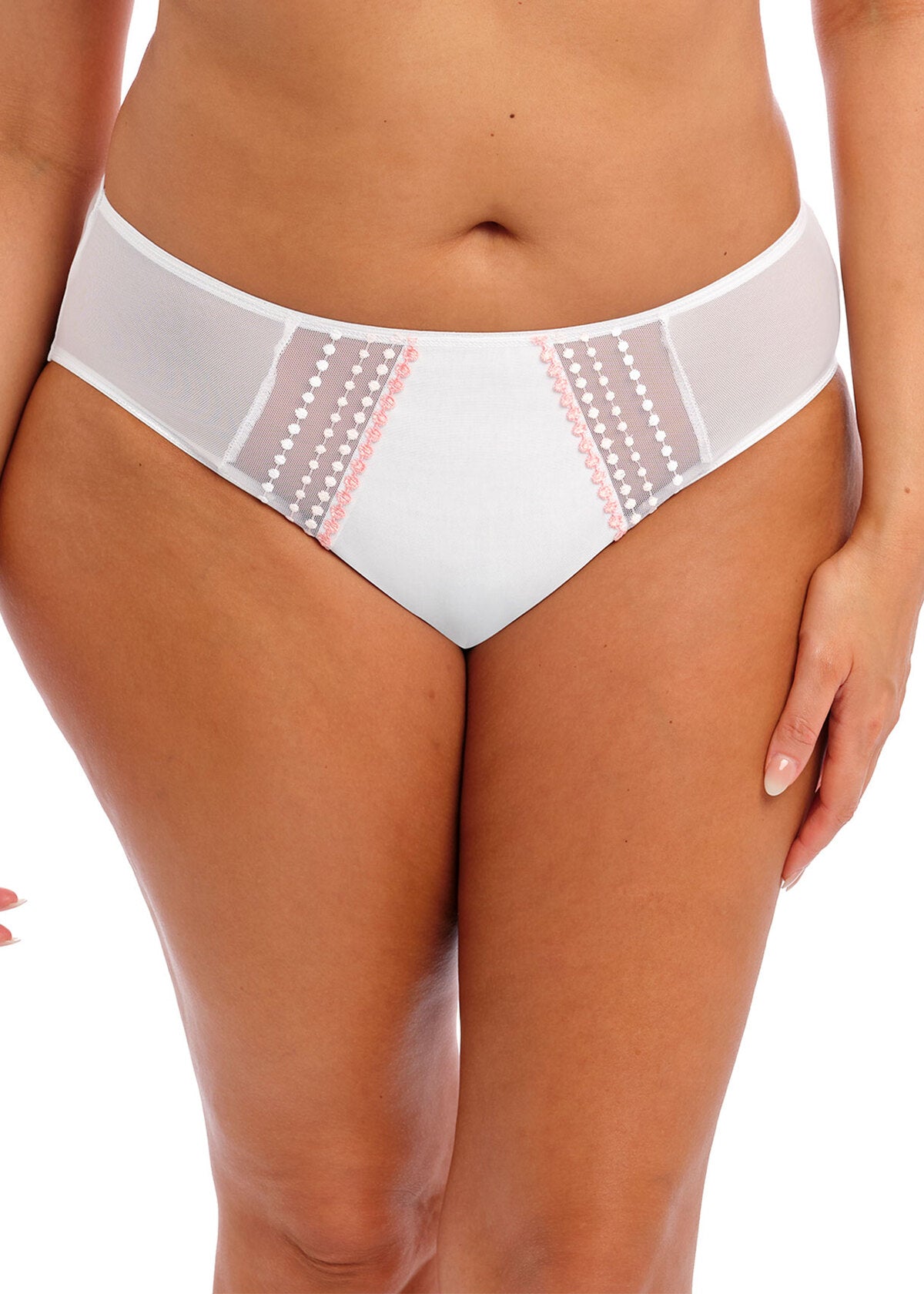 White Elomi Matilda Brief