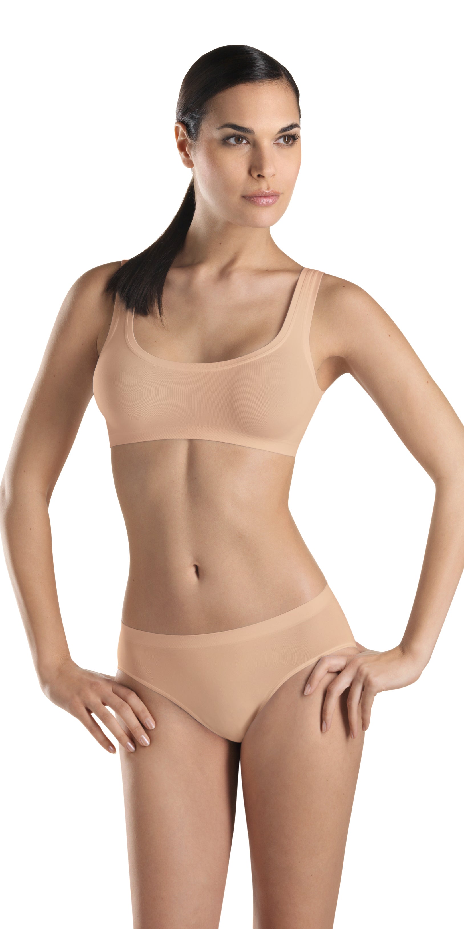 Nude Low rise Brief Panty