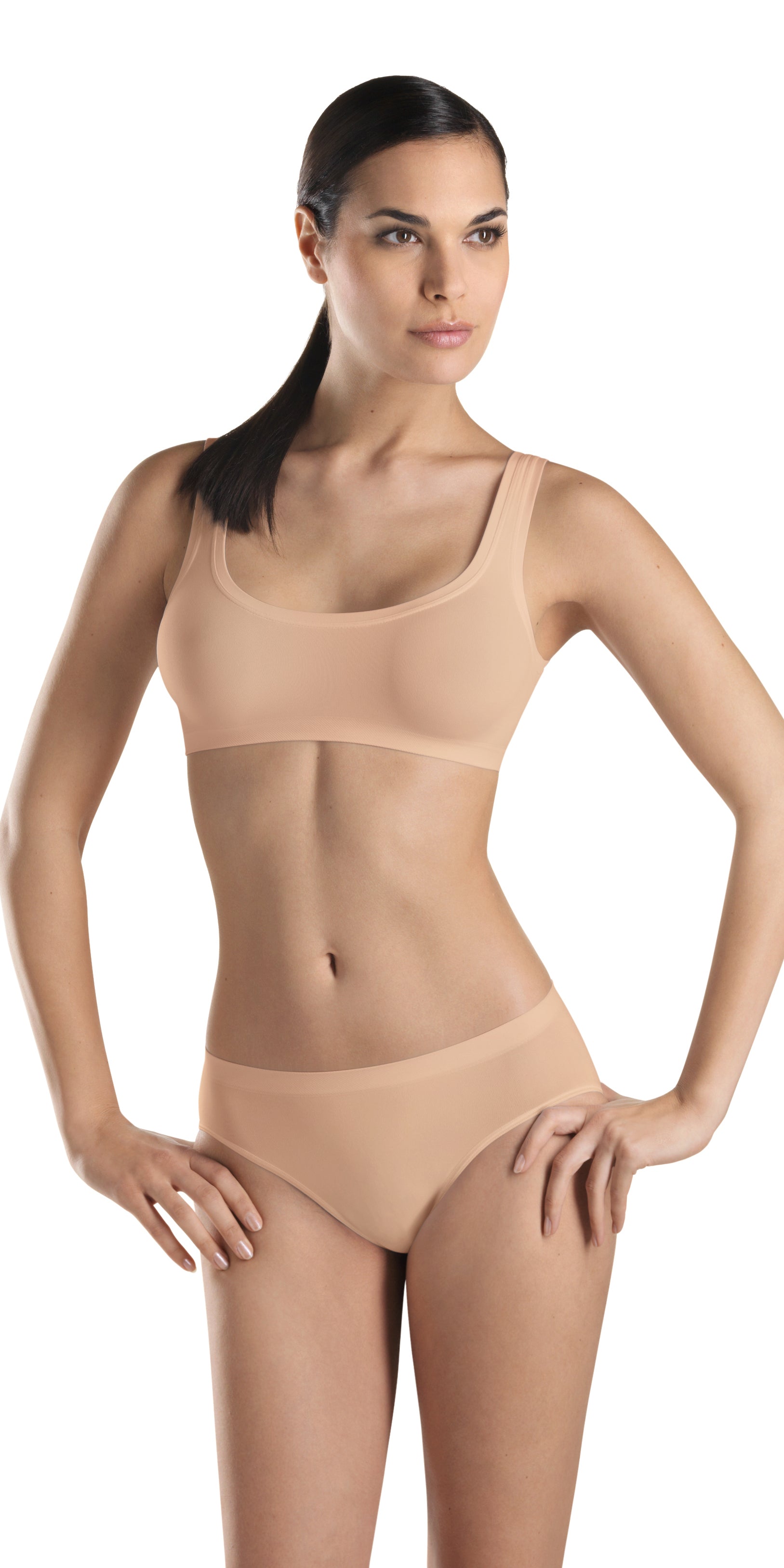 Nude Low rise Brief Panty